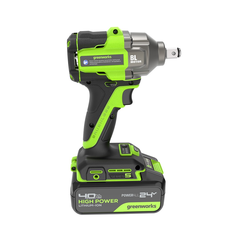 Гайковерт аккумуляторный ударный GREENWORKS IW5500 3805007CUB