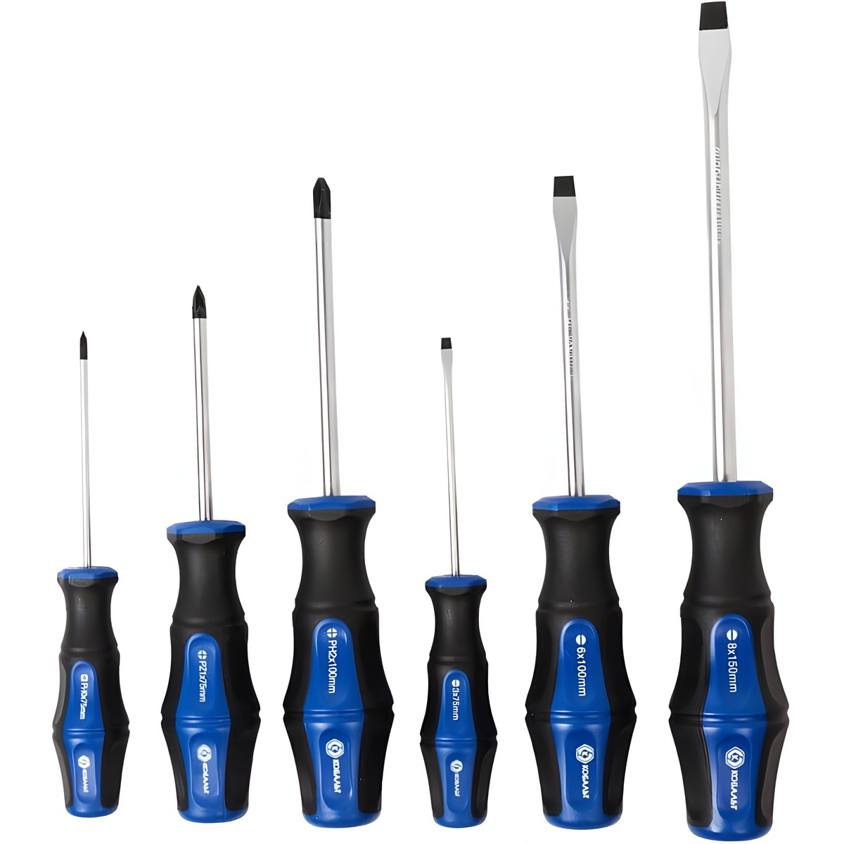 Набор отверток 6 шт. Ultra Grip (коробка) КОБАЛЬТ 646-652
