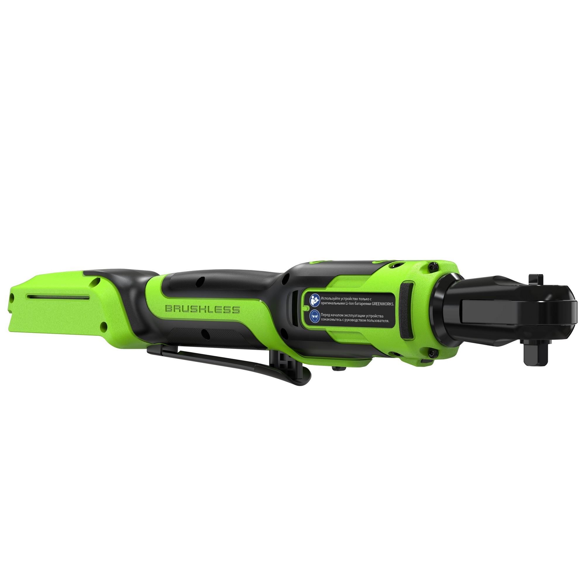 Гайковерт-трещотка аккумуляторный GREENWORKS GD24RW 3804007CUA