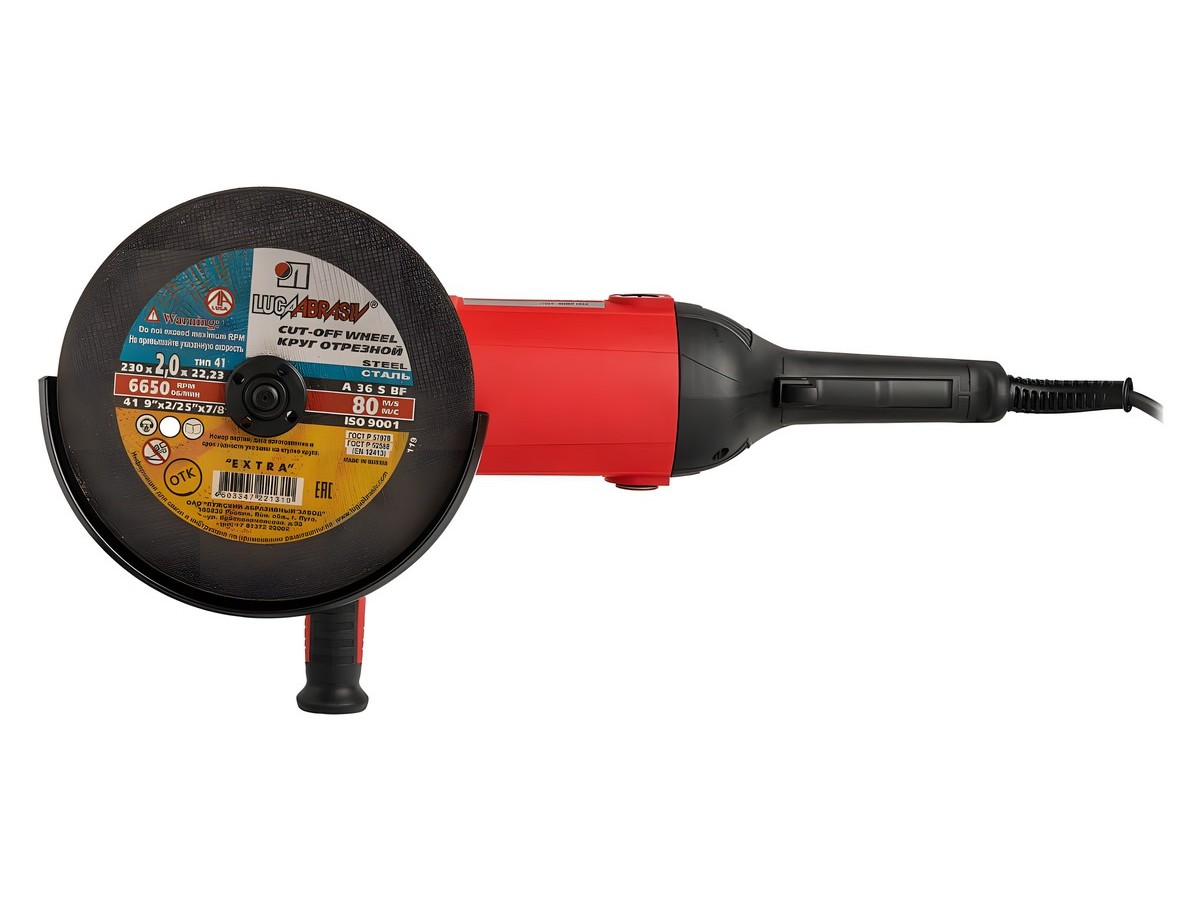 Шлифмашина угловая FELISATTI FT8500 (2100ВТ,230диск, пов.рукотка, пл.пуск)