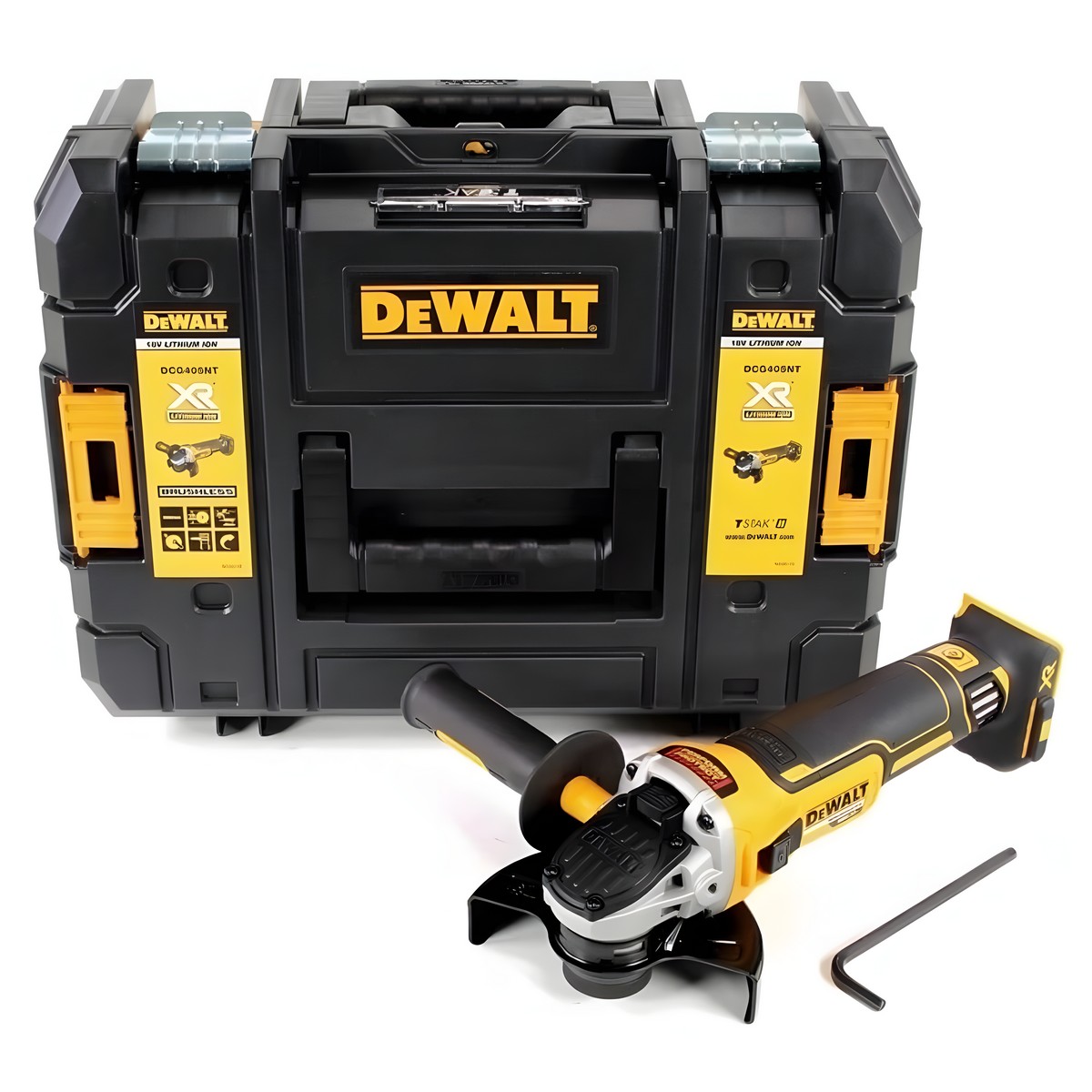Шлифмашина угловая аккумуляторная DEWALT DCG405NT (без АКБ и ЗУ)