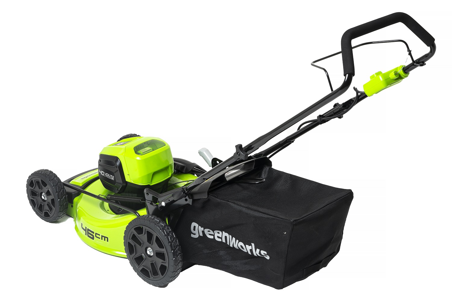 Газонокосилка аккумуляторная GREENWORKS GD40LM46HPK4 2514407UB