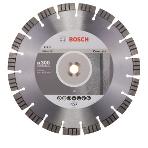 Диск алмазный 300 х 20/25.4 мм Best for Concrete BOSCH 2608602657