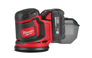 Шлифмашина эксцентриковая аккумуляторная MILWAUKEE M18 BOS125-502B 4933464229