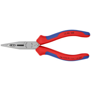 Клещи электромонтажные 160 мм (хром) KNIPEX KN-1302160