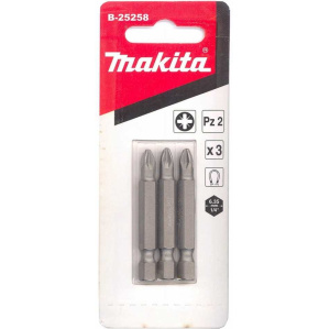 Бита PZ 2 х 50 мм E-form (3 шт.) MZ MAKITA B-25258