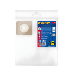 Мешок-пылесборник синтетический №132 (2 шт., до 32 л) ПРАКТИКА 792-407