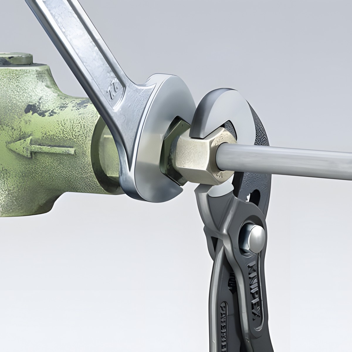 Клещи переставные 250 мм Raptor (черн) KNIPEX KN-8741250