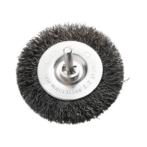 Щетка для дрели №049 (75 мм, дисковая, сталь) АТАКА 22344