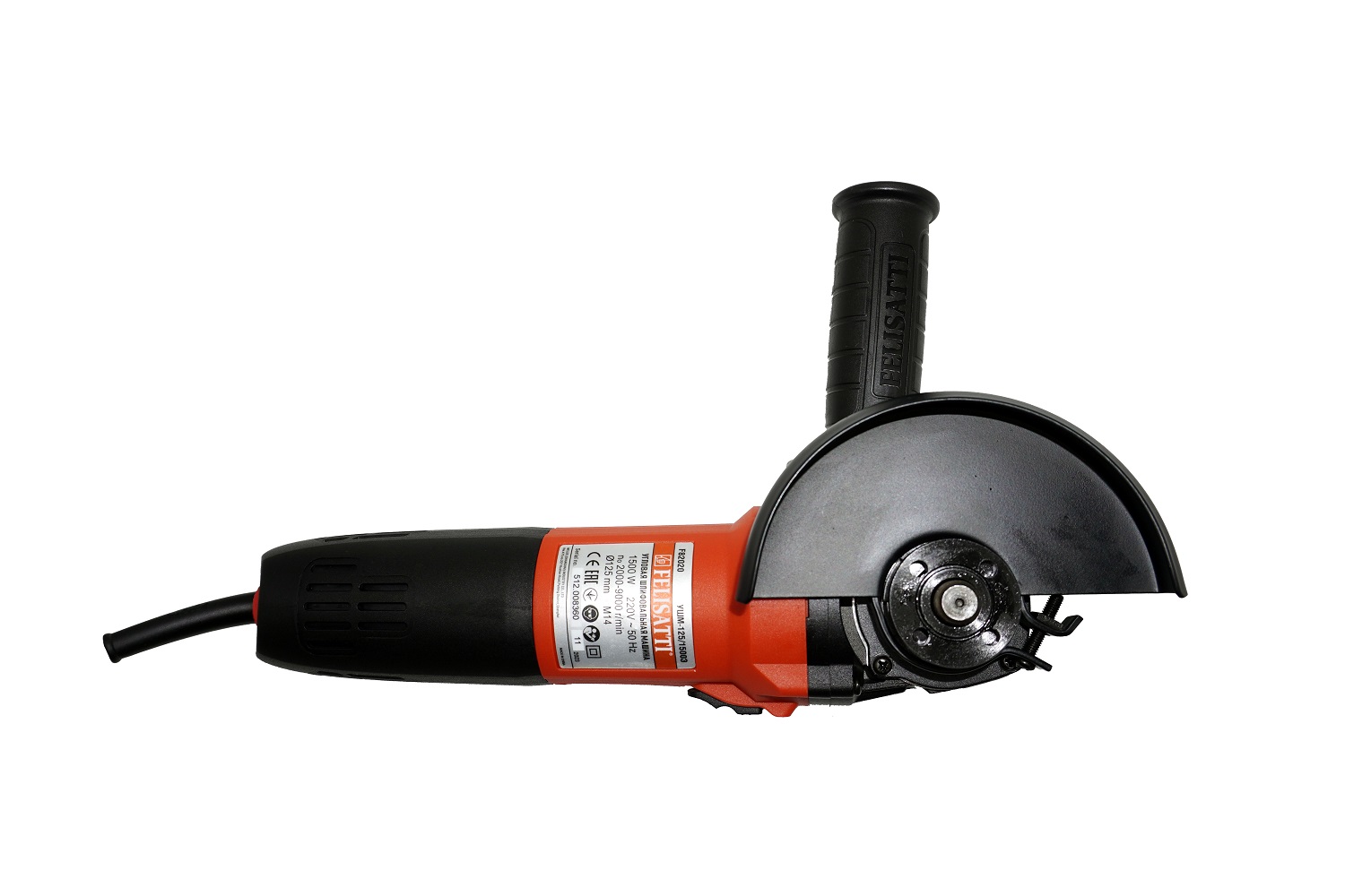 Шлифмашина угловая FELISATTI FT8215 (1500Вт, 125диск, конст., рег.об.)