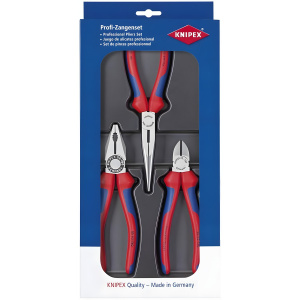 Набор инструментов для электромонтажа (3 пр.) KNIPEX KN-002011