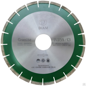 Диск алмазный 350 х 3.2 х 10 х 60/50 мм (гранит) DIAM 913034