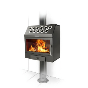 Печь-камин отопительная TMF Гармошка Inox 02200
