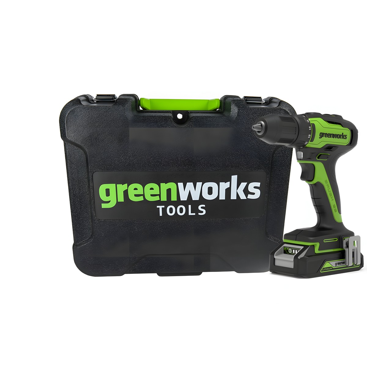 Дрель-шуруповерт аккумуляторная GREENWORKS GD24DD35 3704007UA