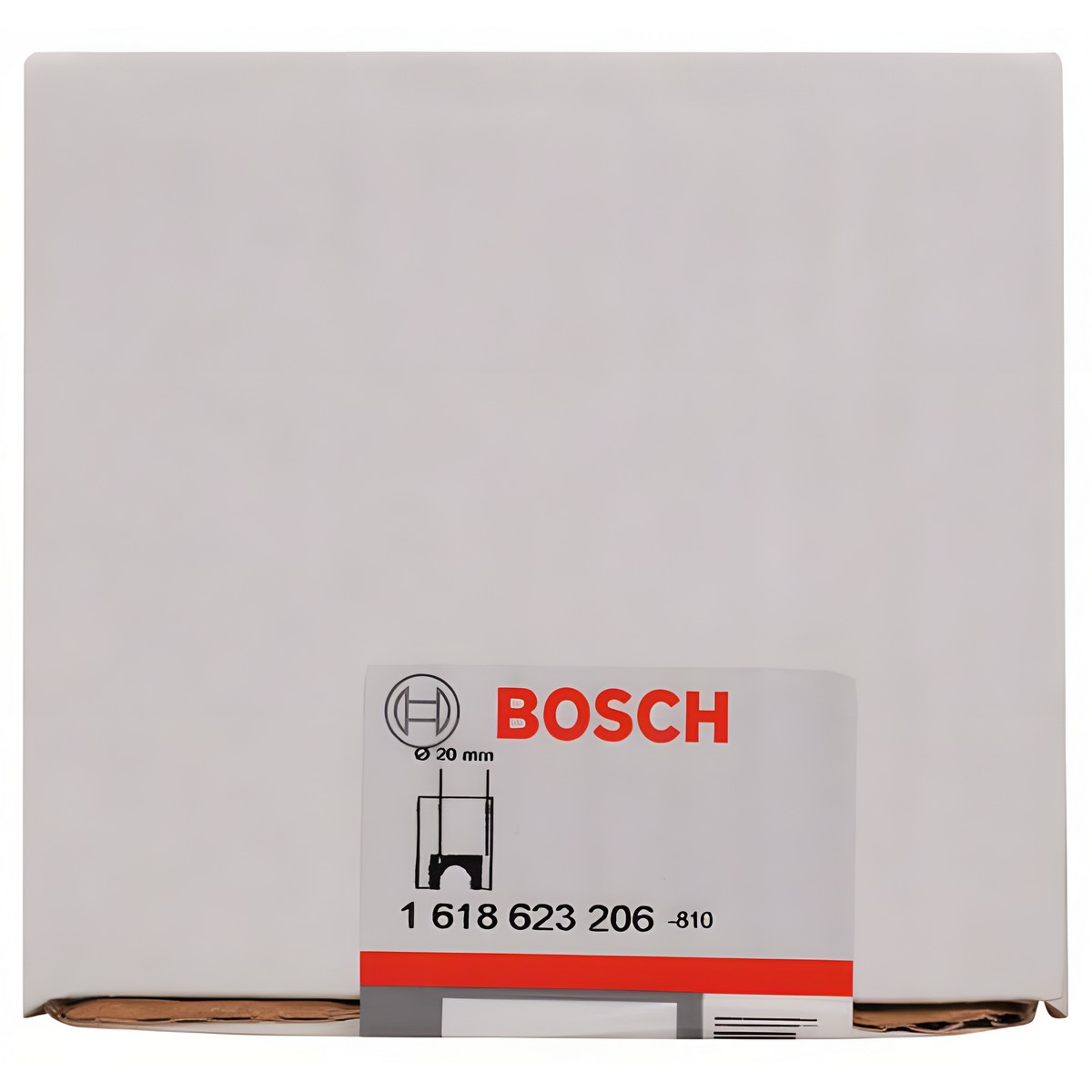 Пластина отбойная 60 х 60 мм, 7х7 зубьев (для держателя 1618609003) BOSCH 1618623206