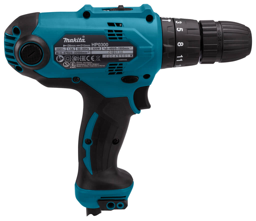 Дрель-шуруповерт ударная MAKITA HP0300