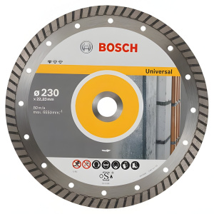 Диск алмазный 230 х 22.2 мм Standard for Universal Turbo BOSCH 2608602397