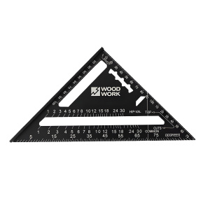 Угольник плотницкий 170 мм алюминиевый метрический CTR-170