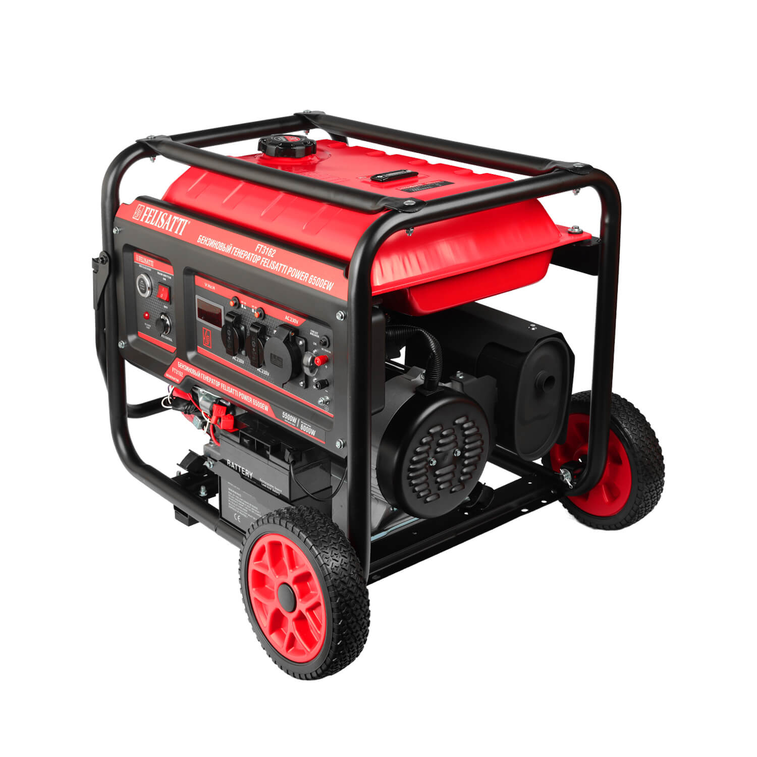 Генератор бензиновый FELISATTI POWER 6500EW