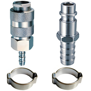 Набор быстросъемных соединений 6 мм FUBAG 180420В