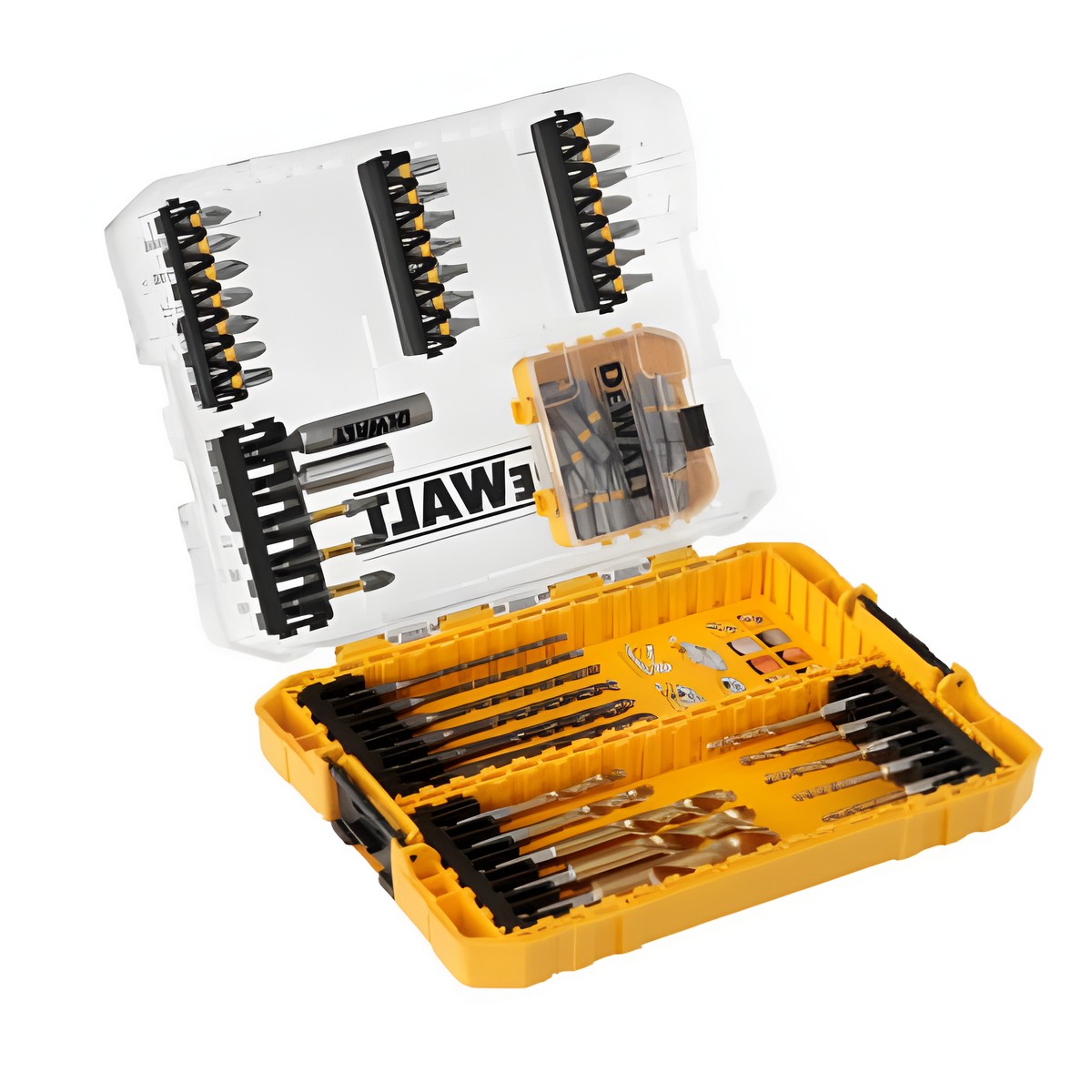 Набор бит и сверл в кейсе, 65 предметов DEWALT DWACS65