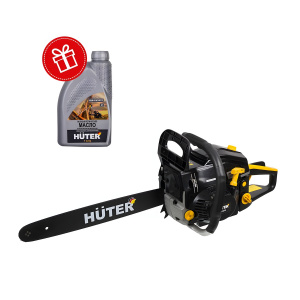Бензопила HUTER BS-62 + МАСЛО В ПОДАРОК!