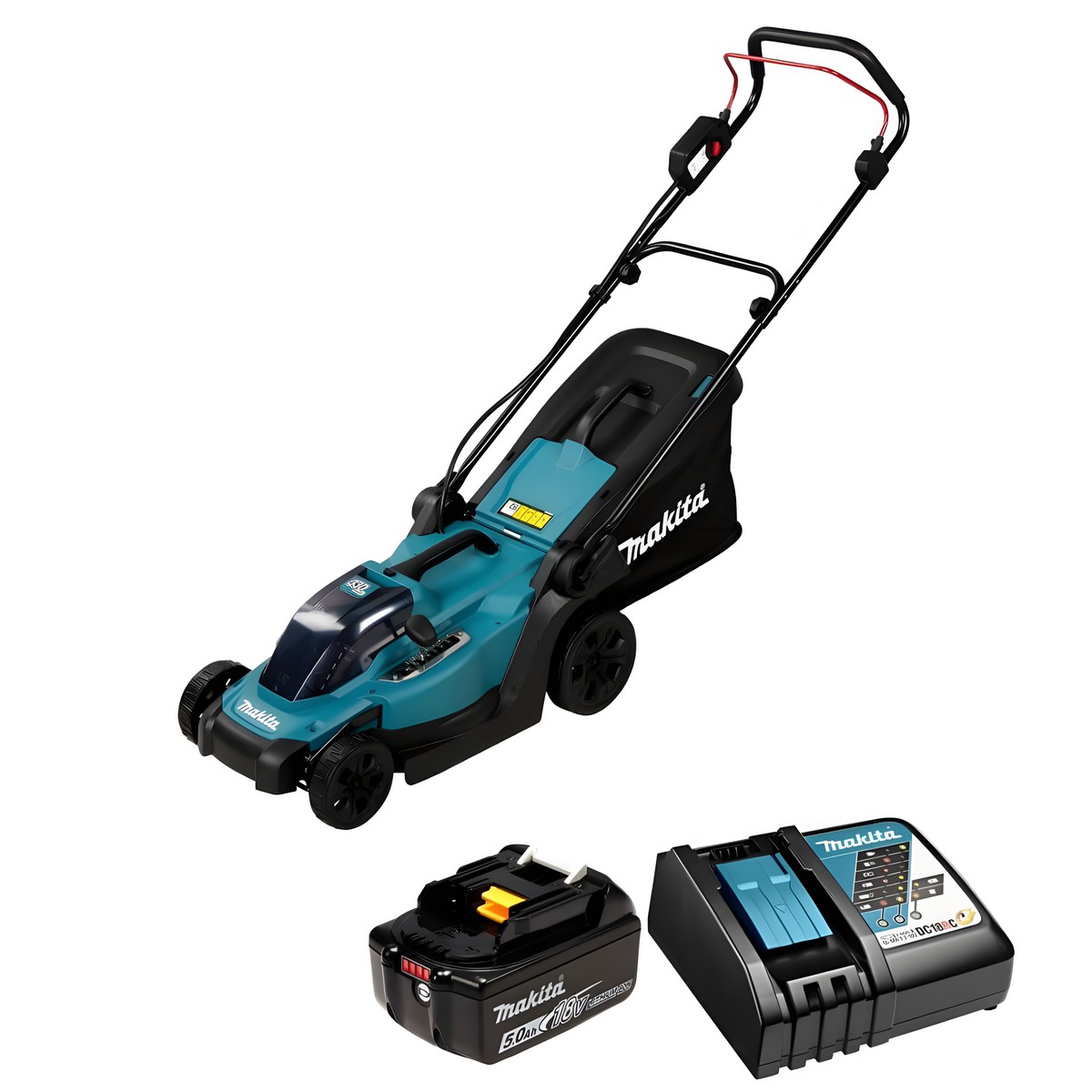 Газонокосилка аккумуляторная MAKITA DLM330RT