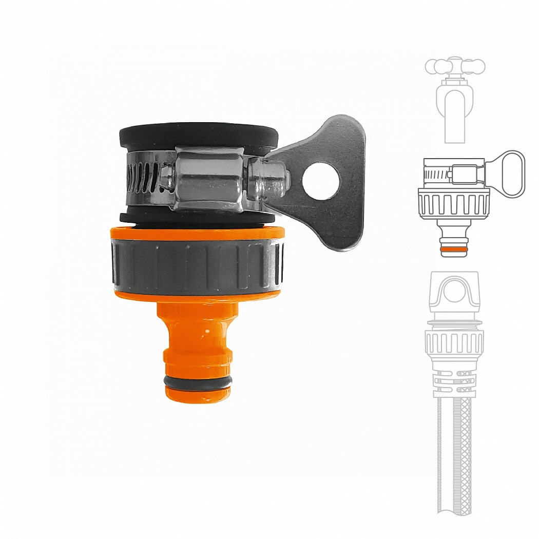 Адаптер для крана безрезьбовой до 19 мм (3/4'') DWC 1119 DAEWOO