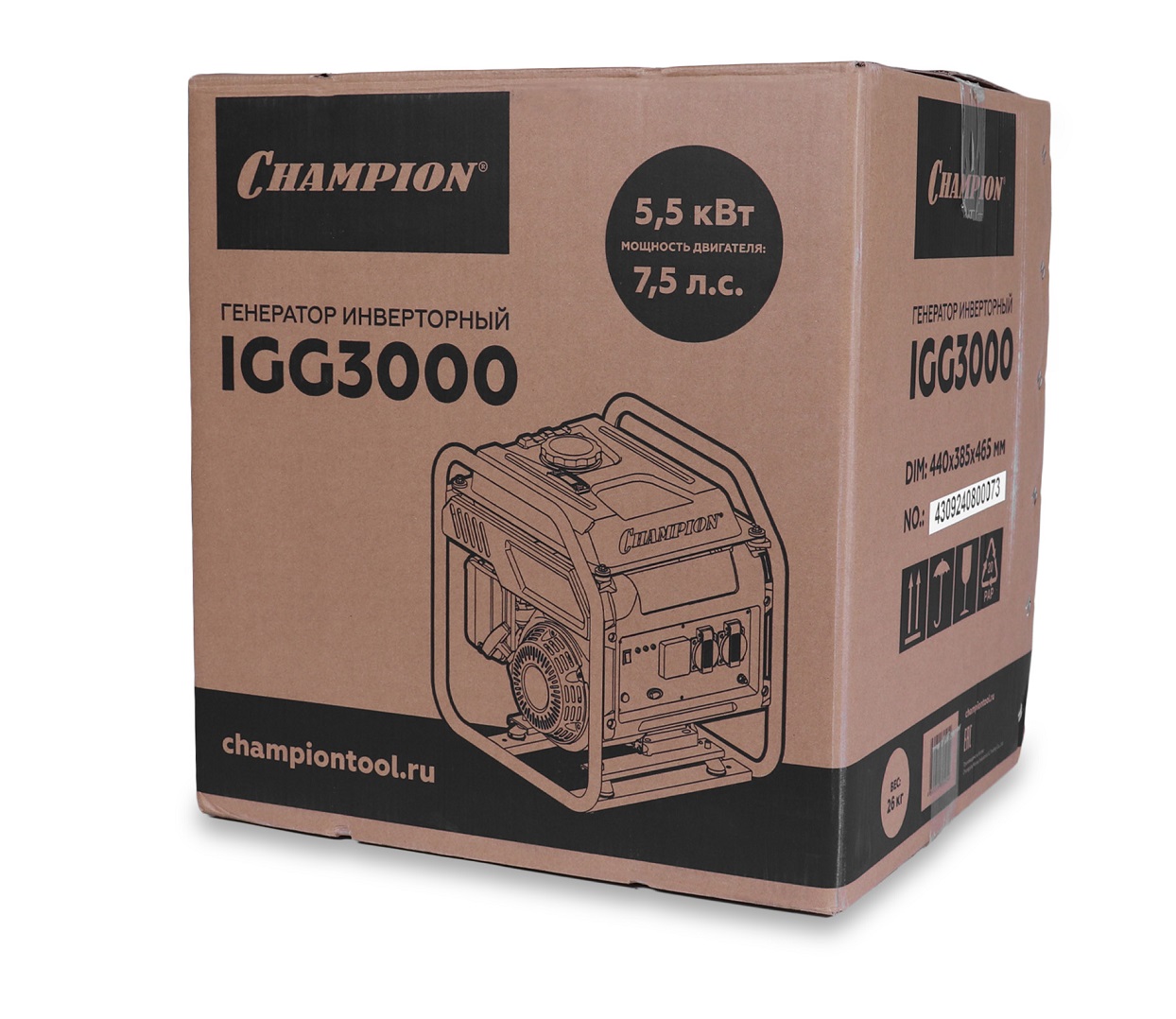 Генератор инверторный CHAMPION IGG3000