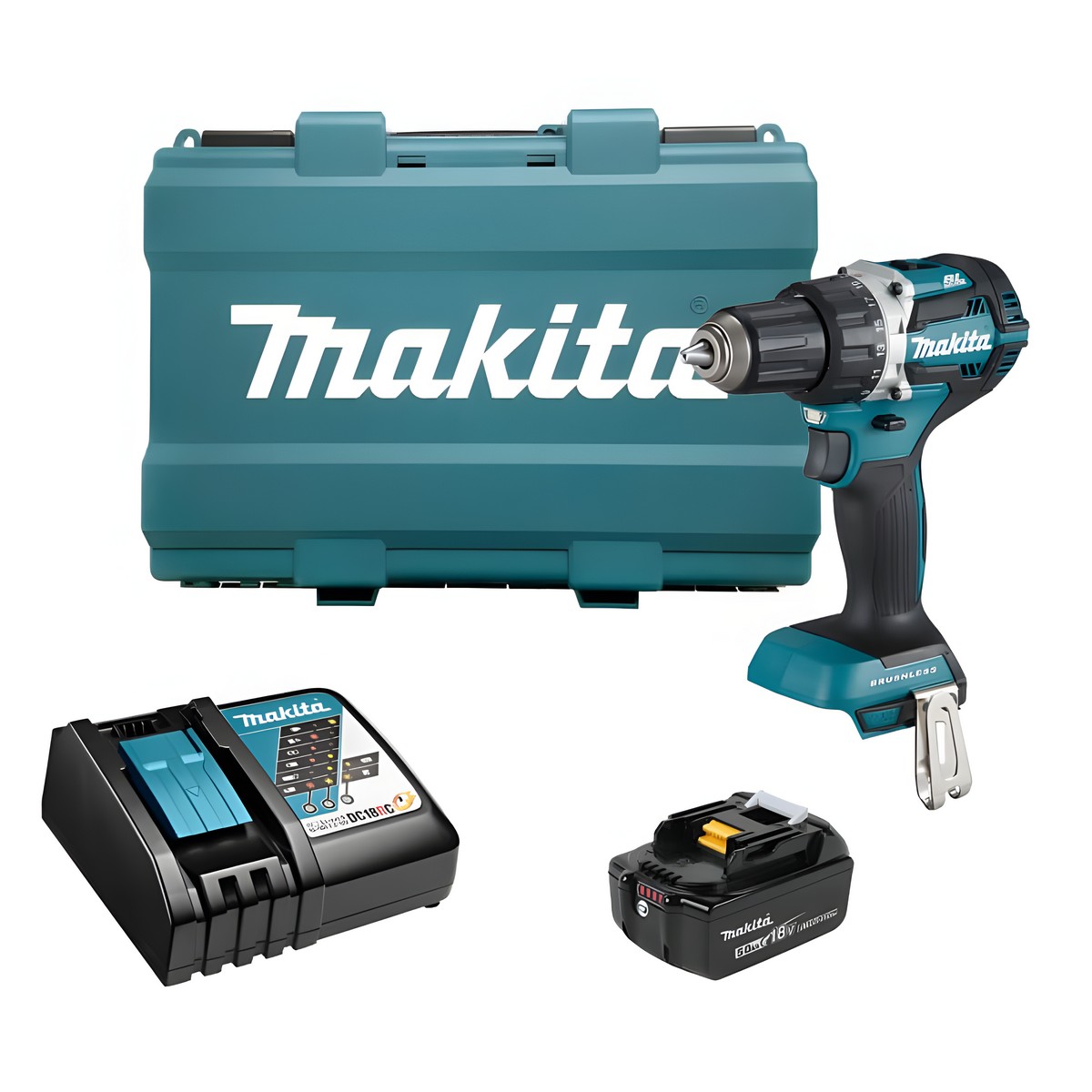 Дрель аккумуляторная MAKITA DDF484RT