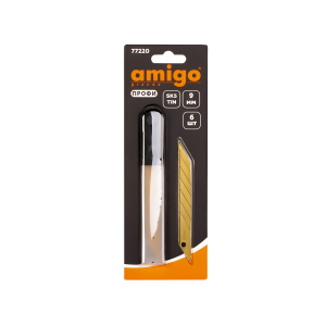 Лезвия для ножа 9 мм (6 шт.) TRUPER Amigo Grande 77220