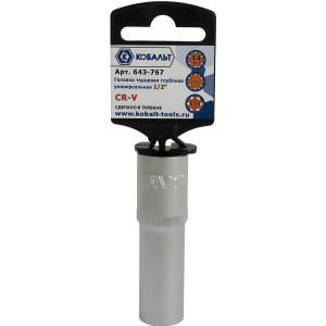 Головка торцевая удлиненная 12-гр. 14 мм 1/2'' SPLINE КОБАЛЬТ 643-767