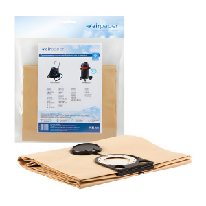 Мешок-пылесборник бумажный AIR Paper P-318, 1 шт. (для пылесоса BOSCH GAS50, до 72 л)