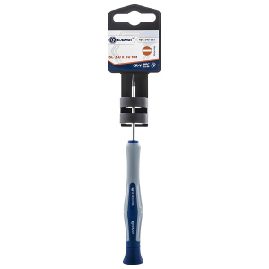 Отвертка SL 3.0 х 50 мм (двухкомпонентная рукоятка) Ultra Grip КОБАЛЬТ 245-312