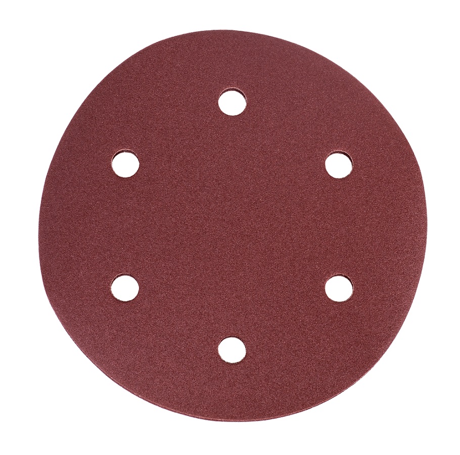 Листы шлифовальные 225 мм P120 (5 шт., с перфорацией) KRESS KA2034