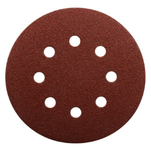 Круг шлифовальный 150 мм P240, 8 отв., коричневый (1 шт.) MAKITA D-54651