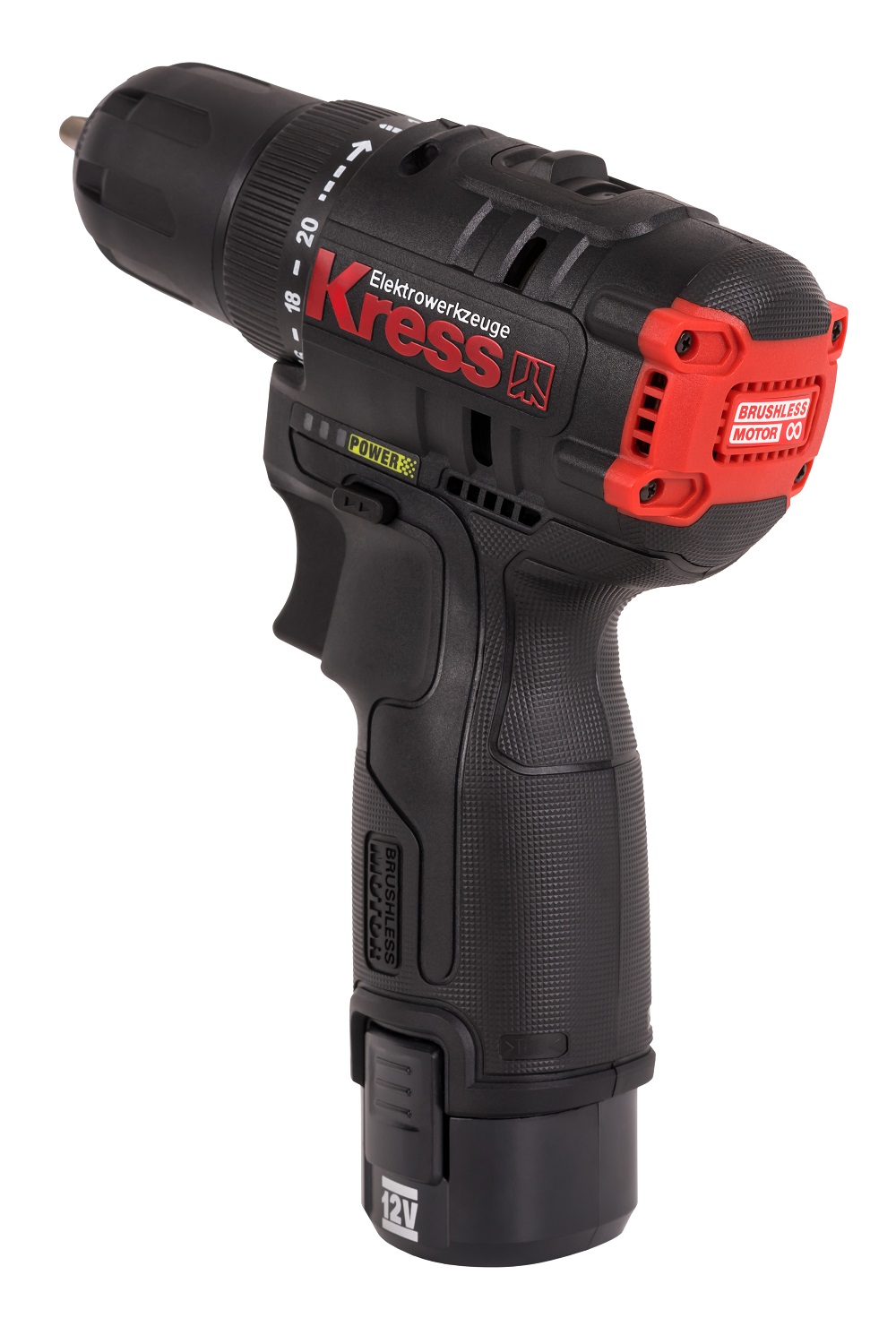 Дрель-шуруповерт аккумуляторная KRESS KUA24