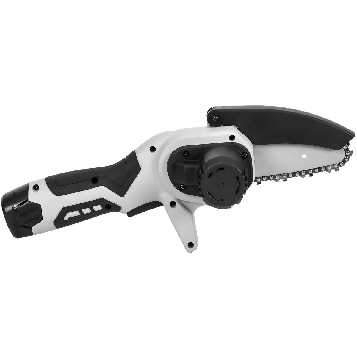 Пила цепная аккумуляторная ИНТЕРСКОЛ ПЦА-4/12 (Li-Ion, 2 акк.*2,0 Ач, кейс)