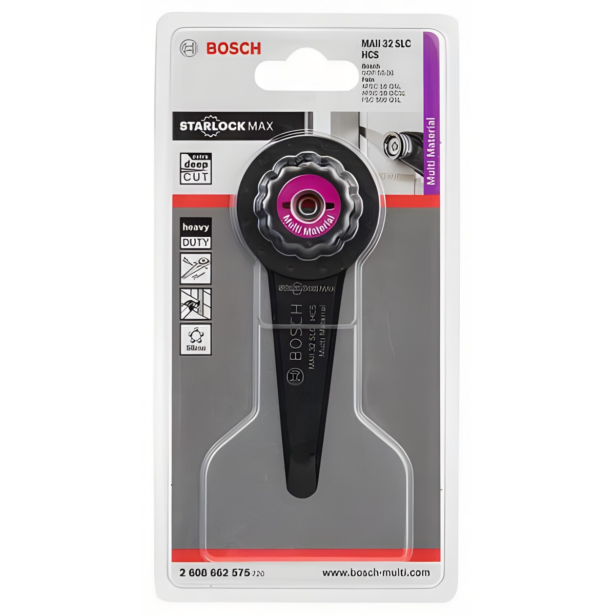 Насадка для расшивки швов HCS MAII 32 SLC Multi Material (1 шт.) BOSCH 2608662575