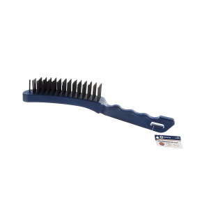 Щетка ручная 280 мм (5-рядная, сталь, пластиковая ручка) КОБАЛЬТ 248-665