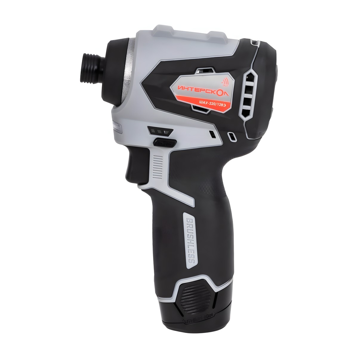 Шуруповерт аккумуляторный ИНТЕРСКОЛ ШАУ-220/12ВЭ (Li-Ion, 2 акк.*2,0 Ач, кейс)