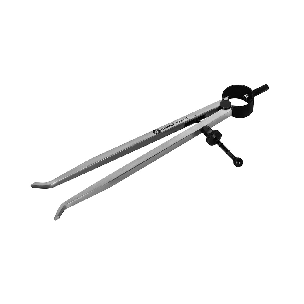 Кронциркуль для разметки и внутренних измерений до 175 мм, с пружиной и фикс. винтом КОБАЛЬТ 920-049