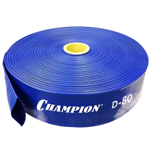 Рукав напорный 80 мм х 100 м (3 Бар, ПВХ) CHAMPION C2551