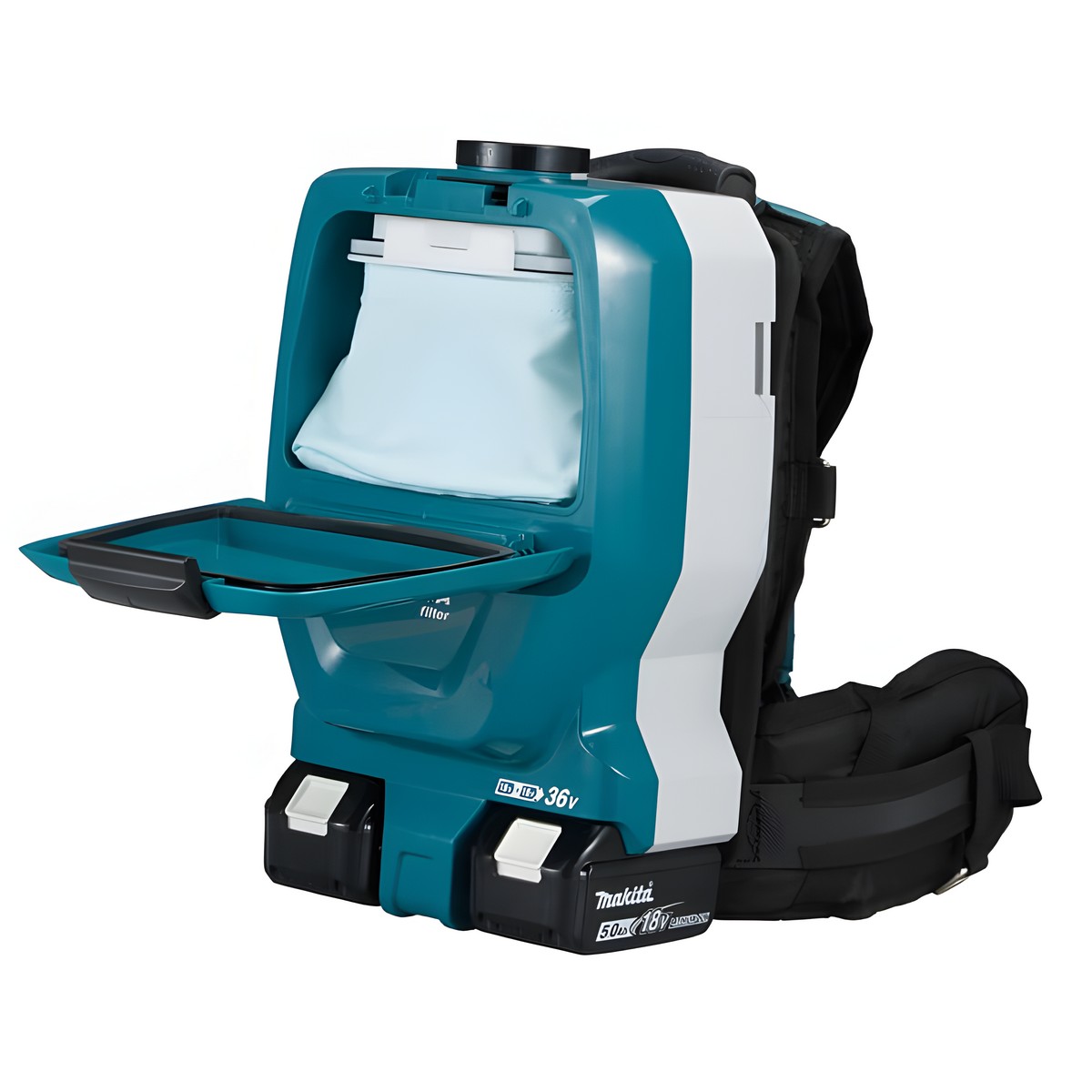 Пылесос аккумуляторный ранцевый MAKITA DVC265ZXU (без АКБ и ЗУ)