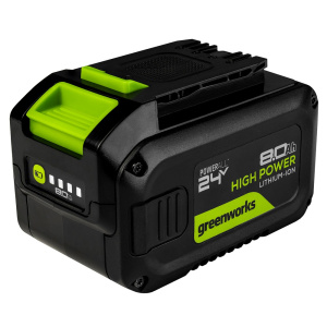 Аккумулятор GREENWORKS G24HP8 (24 В, 8,0 А/ч. Li-Ion) 2957907