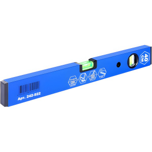 Уровень 400 мм (2 глазка) Оптима КОБАЛЬТ 242-922