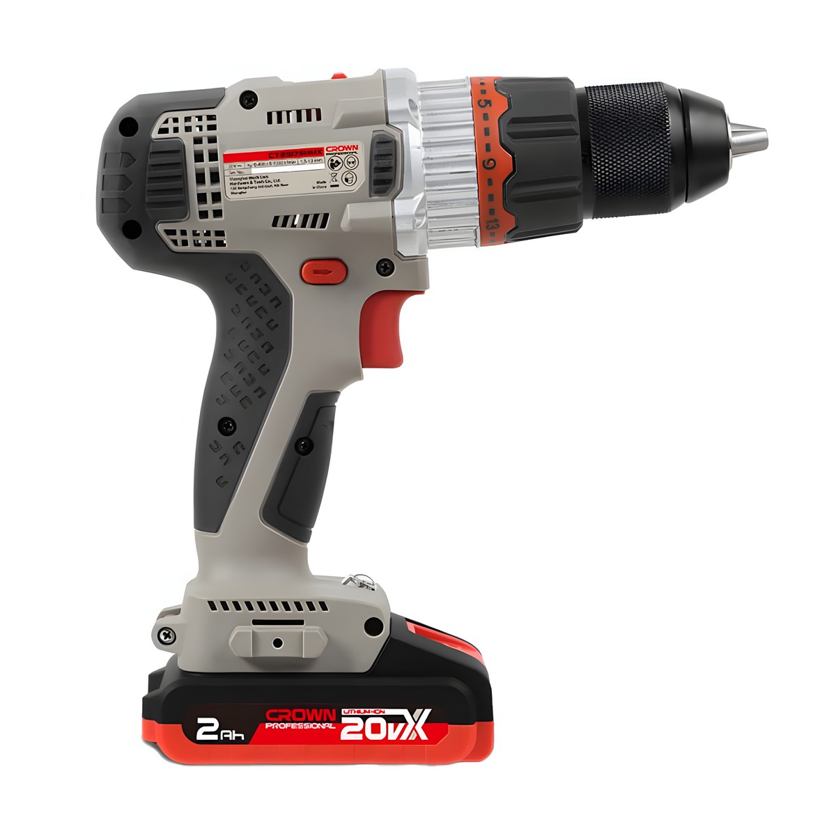 Аккумуляторный шуруповерт CROWN CT21076HMX-2 BMC