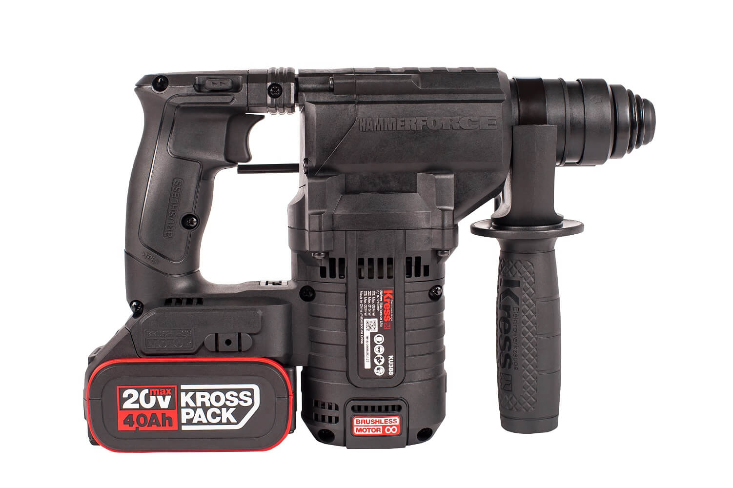 Перфоратор аккумуляторный KRESS KU388