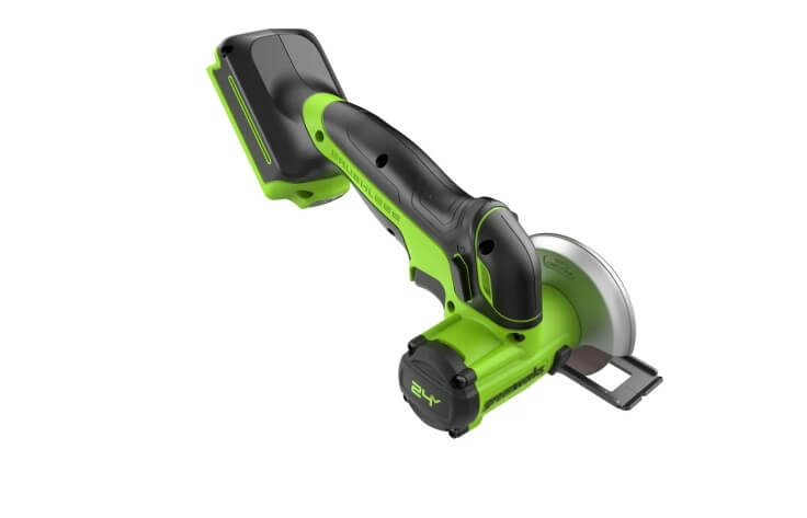 Шлифмашина угловая аккумуляторная GREENWORKS GD24UCS (без АКБ и ЗУ, 76 мм, бесщеточная) 3402007