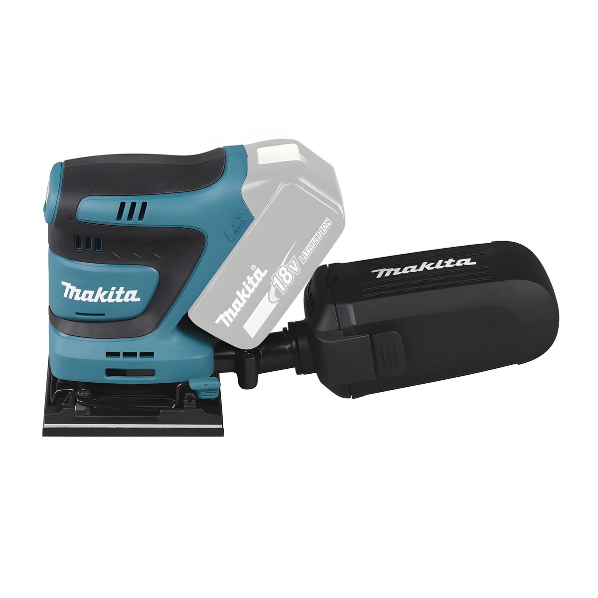Шлифмашина вибрационная аккумуляторная MAKITA DBO480Z (без АКБ и ЗУ)